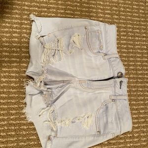 American eagle light wash Jean shorts